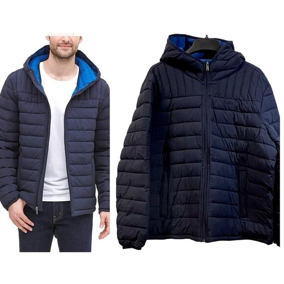 Dockers Men's The Liam Smart 360 Flex Jacket Size XXL Quilted‎ Hooded Puffer NWT - Picture 12 of 12